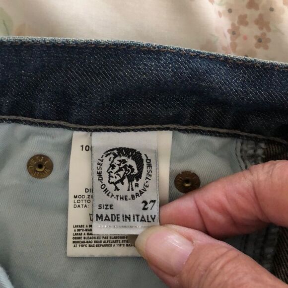 Diesel Service Spa Bootcut Jeans S:27 Gently Used - Picture 5 of 7